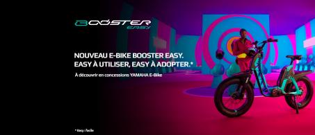 BOOSTER Easy YAMAHA : le vélo électrique urbain nouvelle génération !